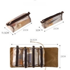 【新品】化粧ポーチ　トラベルバッグの画像