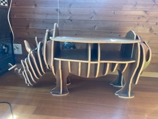 オシャレ　アニマルチェスト　サイドテーブル　家具