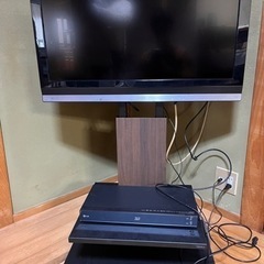 テレビ台&テレビ