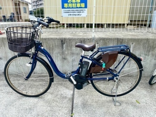 ヤマハ PAS with 電動自転車 買取 バッテリーほぼ新品 中古 12.3Ah 電動アシスト自転車