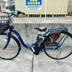 ヤマハ PAS with 電動自転車 買取 バッテリーほぼ新品 中古 12.3Ah 電動アシスト自転車の画像