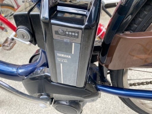 ヤマハ PAS with 電動自転車 買取 バッテリーほぼ新品 中古 12.3Ah 電動アシスト自転車