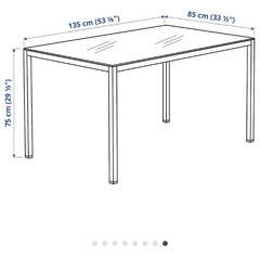 IKEA ダイニングテーブル&イスの画像