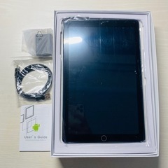 【新品】ブラック✨Android12タブレット8GB+12GB デュアルSIMカードの画像
