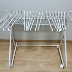 山善　スラックスハンガー20本の画像