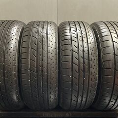 BS BRIDGESTONE Playz PX-RV 215/55R17 17インチ 夏タイヤ 4本 バリ溝 オデッセイ ジューク エスティマ等　(VTK952) 