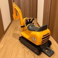 トイコー 乗用マイクロショベル コマツPC01の画像