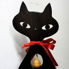 森のサーカス 傘立て 10620 猫 アンブレラスタンド 全高：約70cm 木製 インテリア キャット アンティーク レトロ 札幌市 中央区 南12条の画像