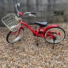 自転車   16インチ　補助輪有ります。