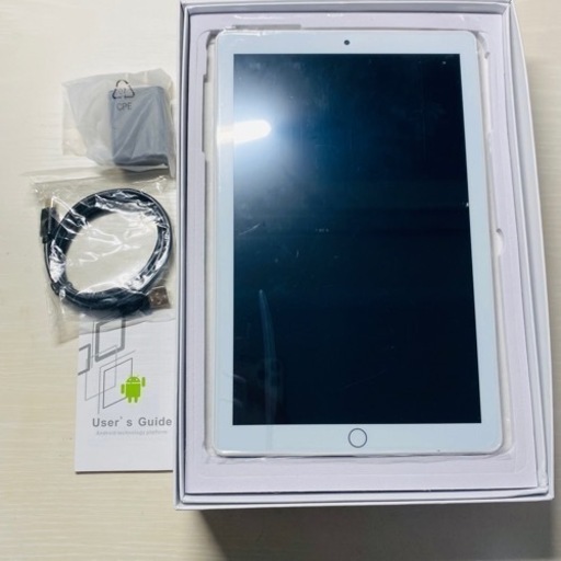【新品】シルバー✨Android12タブレット8GB+12GB デュアルSIMカード