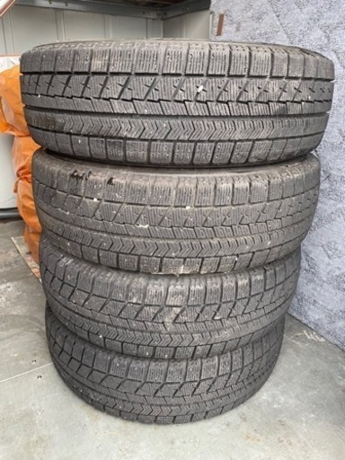 155/65R13 ブリザック VRX 2018年製 アルミホイール付き