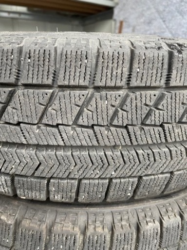 155/65R13 ブリザック VRX 2018年製 アルミホイール付き