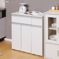 新品未使用　ペールカウンター　アイリスオーヤマ　キッチン収納　分...