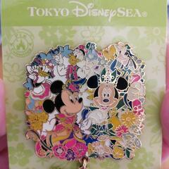 未使用☆ディズニーシースプリングカーニバル　ピンバッジ