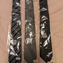 洗えるネクタイ3本セット
