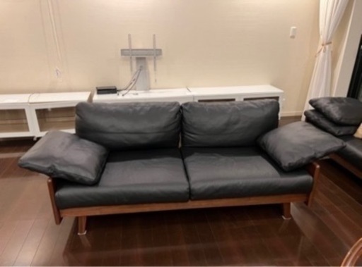 本革　ソファ