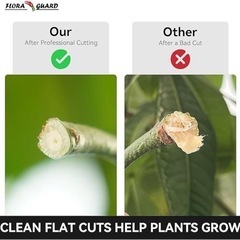新品FLORA GUARD プロの剪定ばさみ 剪定鋏 園芸用はさみ 剪定バサミの画像