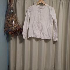 ブラウス　ホワイト　コットン