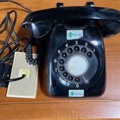 黒電話　レトロ