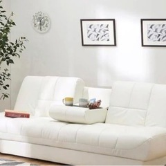 ソファ　ソファベッド　美品　収納あり