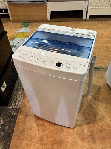 ✨安心の分解洗浄済✨Haier 2018年製 4.5Kg 洗濯機 JW-C45CK 【愛市I4S032395-105】
