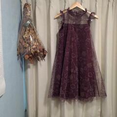 axes femme レース ノースリーブ ワンピース チュニッ...