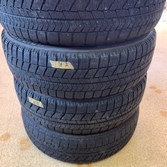 ブリヂストン 155/65R14 スタッドレスタイヤホイールセット 2016年製の画像