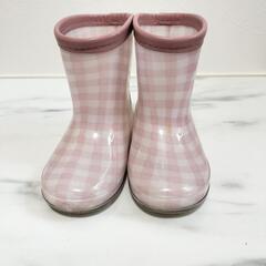 【アプレレクール】キッズ　長靴　レインシューズ　サイズ14.0cmの画像