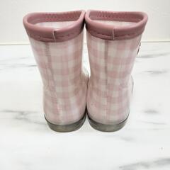 【アプレレクール】キッズ　長靴　レインシューズ　サイズ14.0cmの画像
