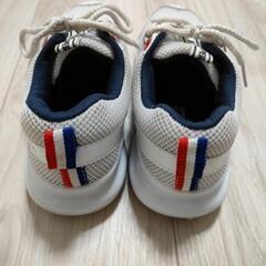 PERSON'S白スニーカー21.0cmの画像