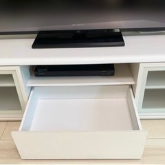テレビボード テレビ台 白 ホワイトの画像