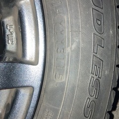 【受渡決定】145/80/R13スタッドレス　アルミホイールの画像