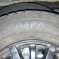 【受渡決定】145/80/R13スタッドレス　アルミホイールの画像