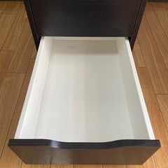 【美品】Ikea イケアALEX アレクス 引き出しユニットブラックブラウン polori_ikea-00473551
