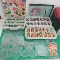 取引中【あげます】鬼滅の刃アクアビーズ&アイロンビーズセット