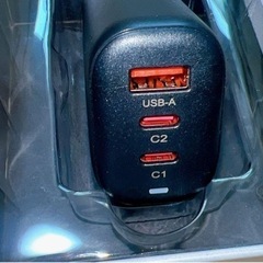 最終値下げ✨定価¥3.960-①新品❗️Gan 65W 窒化ガリウム急速 充電器(USB-A USB-C)の画像