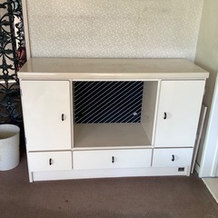 昭和のオーディオラックの画像