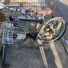 ジャンク品の自転車