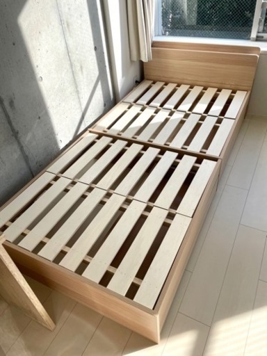 【美品】シングルベッドフレーム　近日取引希望