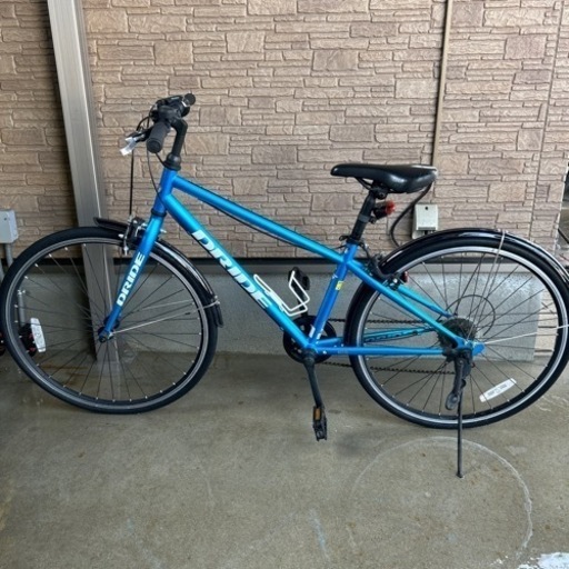 【引き取り決まりました】朝日あさひ自転車 クロスバイク子供用26インチブルーメタリック