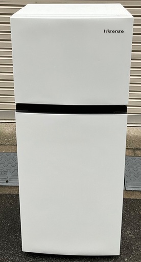 【RKGRE-305】特価！ハイセンス/Hisense/120L 2ドア冷凍冷蔵庫/HR-B1202/中古品/2020年製/当社より近隣無料配達！