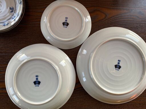 波佐見焼　一誠　陶器　軽量　唐草　10点食器セット　６０００円