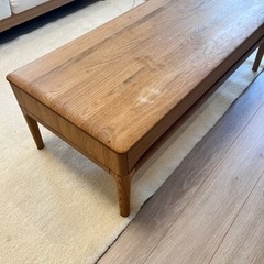 家具 ホワイトオーク無垢材テーブル 
