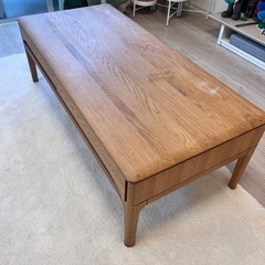 家具 ホワイトオーク無垢材テーブル 
