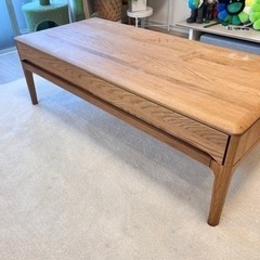 家具 ホワイトオーク無垢材テーブル 
