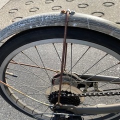 [差し上げます]折りたたみ自転車の画像