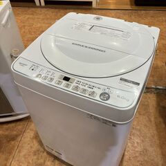 ✨安心の分解洗浄済✨SHARP 2019年製 6.0Kg洗濯機 ES-G60UC 【愛市I4S032299-007】