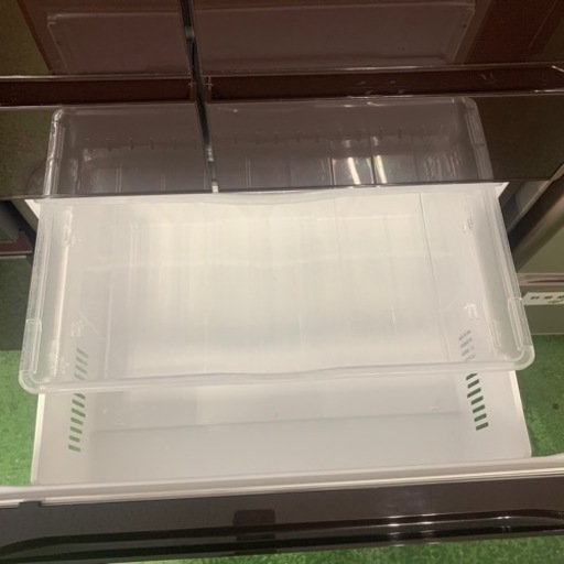 安心6ヶ月保証　HITACHI 大型冷蔵庫　R-XG6200H
