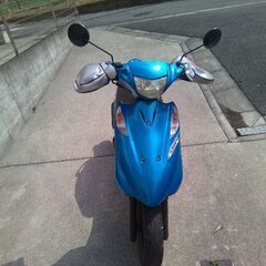 アドレスV125GブルーK6実働車おまけ付。引取りのみ発送不可の画像