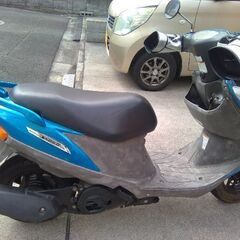 アドレスV125GブルーK6実働車おまけ付。引取りのみ発送不可の画像
